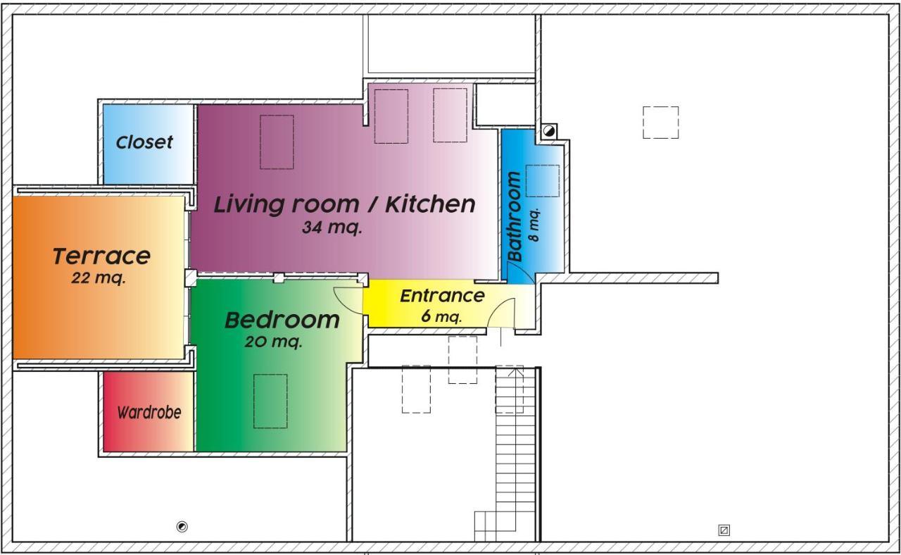 Loft 29 Mansardato Con Ampio Terrazzo Bussoleno Екстер'єр фото